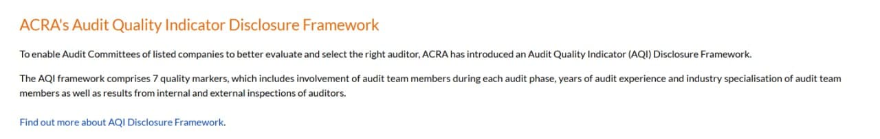 Audit Quality Indicator (AQI)